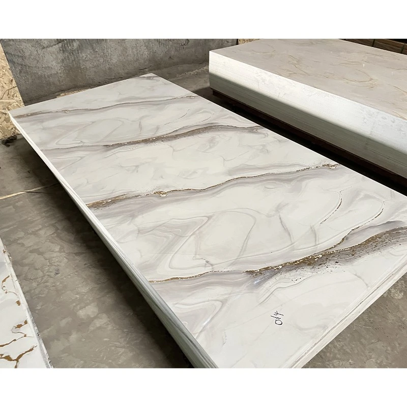 Smooth And Easy-to-clean UV Marble Wall Panels price